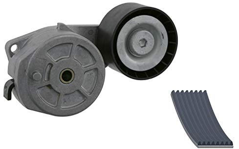 febi bilstein 31625 Keilrippenriemensatz mit Riemenspanner und Spannrolle 8 Rippenanzahl, 1 Stück