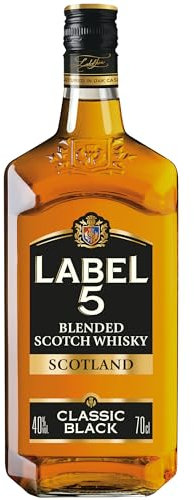 Label 5 Blended Scotch whisky Classic Black 70 cl