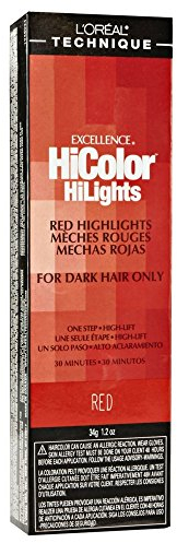 L‘Oreal Excellence HiColor - Rote Highlights von L'Oreal Paris - 34 ml (3er-Pack)