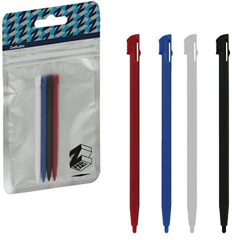 Replacement Stylus Pen For Nintendo 2DS - 4 Pack Multi-Colour | ZedLabz