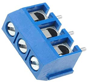 5X DG301-5.0-03P-12-00A(H) Klemmleiste für Printmontage mit 90°-Winkel 5mm Wege: