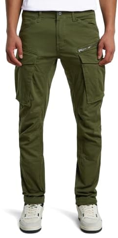 G-STAR Hombres Rovic Zip 3D Regular Tapered Pants, Verde (Dk Bronze Green D02190-5126-6059), 32W / 32L