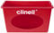 Clinell Wall Mount Dispenser - Wipe Dispenser - Easy to Clean, Ideal for Hospitals and Care Homes - Red