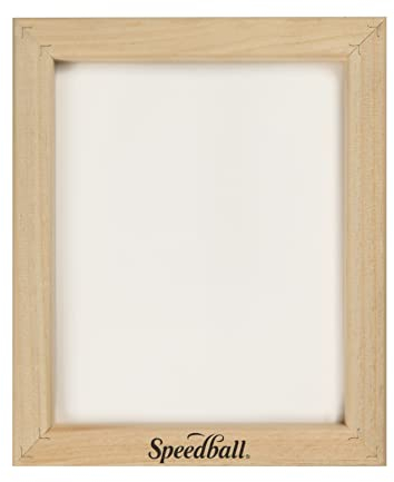Speedball 110 - Marco de Pantalla de impresión de monofilamento para Bricolaje, de Madera, Accesorios Esenciales, Kit de impresión, serigrafía, fabricación de impresión