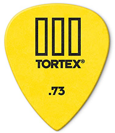Jim Dunlop 462P.73 Tortex III Player Pack (Pack of 12)