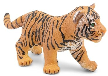 Papo - Realistic Baby Tiger Figure - Ages 3+ - Wild Life Collection - Educational Play Young Felines - Gift Idea Toy for Girls and Boys