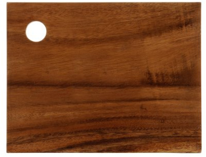 Premier Housewares Rectangle Chopping Board, 2 x 31 x 24 cm - Acacia Wood