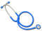 GIMA Wan Dual Head Stethoskop, Blau, leicht verchromtem Krankenschwester Stethoskop