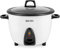 Aroma 20-Cup Pot-Style Rice Cooker & Food Steamer, White