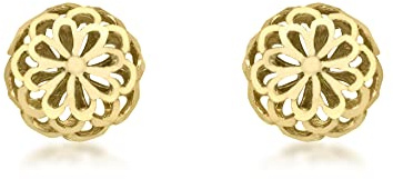 CARISSIMA Damen-Ohrringe 9k Gelbgold Diamant
