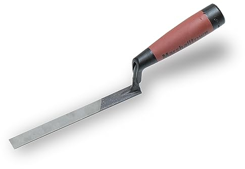 Marshalltown M507d Window Trowel 5/8in Durasoft Handle, 16 mm,Silver|silver Metallic