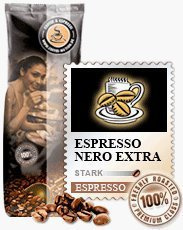 Coffee-Nation Espresso Nero Extra 1000g Bohnen | Spitzenqualität | Kaffeeliebhaber