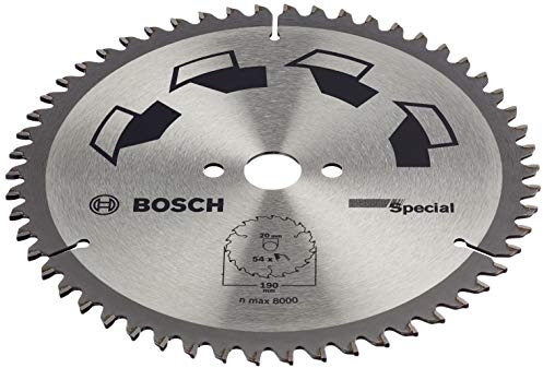 Bosch 2609256891 Special Lama per Sega Circolare, 190 x 2 x 20/16, 54 Denti