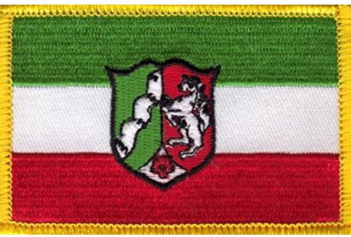 Everflag Patch zum Aufbügeln oder Aufnähen : Nordrhein-Westfalen NRW - Groß