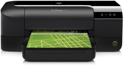 HP OfficeJet 6100 ePrinter H611a Tintenstrahldrucker (USB, LAN, WLAN) schwarz