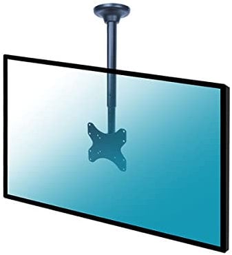 KIMEX - Soporte para TV - Montaje en Techo - Función Giratorio/inclinable - para Pantallas de 23 a 42 Pulgadas - Altura Ajustable 56-91 cm - 014-4001