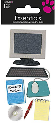 Sandylion Essentials Aufkleber, groß Mehrfarbig
