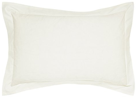 Helena Springfield 50/50 Polycotton Ivory Pillowcase/s Oxford - Single 48 x 76cm (1)