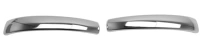 Edelstahl Chrom Türgriff Blenden Türgriffkappen Kompatibel mit Smart 451 Fortwo ab Bj. 07/2007