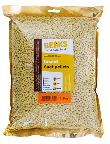 BEAKS wild bird food Suet pellets/Insect / 1.9kg