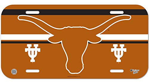 WinCraft NCAA University of Texas Nummernschild