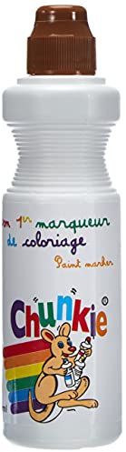 Marqueurs Couleurs Effaçables Chunkie Tropicale - 8 Marqueurs Enfants - Encre Lavable à Base d’Eau - Séchage Longue Durée - Idéal pour les Enfants 3 Ans - Marqueur Tableau Blanc Effacable Dessin