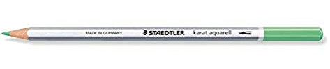 Staedtler 125-550 karat aquarell Farbstift, wasservermalbar, 6 Stück im Kartonetui, blaßgrün