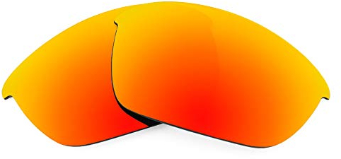 Revant Lentes de Repuesto Compatibles con Gafas de Sol Oakley Half Jacket 2.0, Polarizados, Rojo Fuego MirrorShield