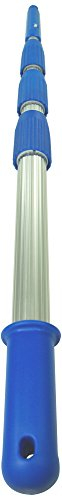 ALCLEAR 960013 Aluminium Fensterputzer Teleskop Stange, ausziehbar von 74,50 cm bis 180 cm, für Fensterset
