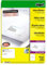 SIGEL LA306 abgerundete Adress-Etiketten weiß, 63,5 x 46,6 mm, 1800 Etiketten = 100 Blatt