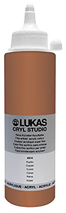 Lukas Cryl Studio 250 ml, Acrylfarbe in Premium-Qualität, Kupfer