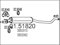 MTS 01.51820 Mittelschalldämpfer Mitteltopf 1530mm 6,43kg