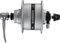 NABENDYNAMO DH-3D37-NT 36 LOCH(13) CL-DISC-BR.M.SM-DH10 SILBER