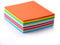ewtshop® Faltpapier, 500 Blatt 15 x 15 cm, 70 g/qm 10 Farben - Bunte hochwertige Faltblätter für Origami und Bastelprojekte