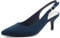 Greatonu Slingback Donna Scarpe Eleganti Decollete con Tacco Medio a Gattino e Punta, Blu EU 39