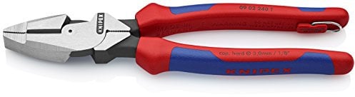 KNIPEX High Leverage Lineman's Pliers Head Tethered Att