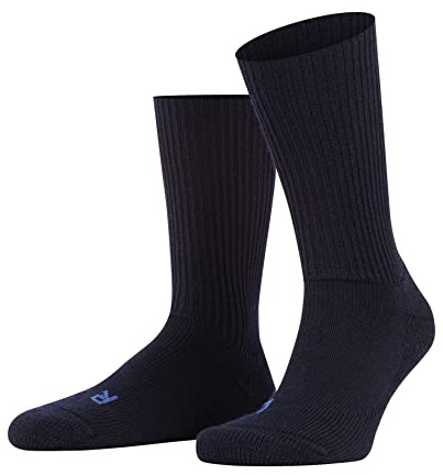 FALKE Mens Walkie Ergo U Wool Plain Socks, Blue (Marine 6120), 11-12.5 UK