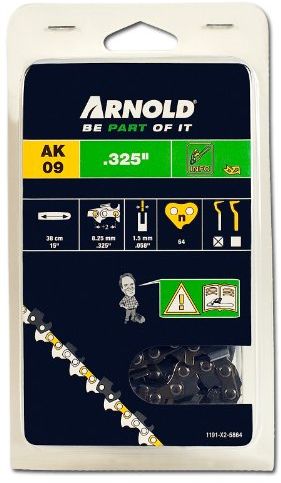 ARNOLD - Sägekette .325 Zoll, 1.5 mm, 64 Treibglieder, 38 cm Schwert; 1191-X2-5864