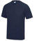Just Cool Mens Performance Plain T-Shirt (M) (Oxford Navy)