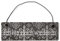 Deko Shabby Chic Schild Ich Bin gleich Wieder da Vintage Holz Türschild in anthrazit mit Draht