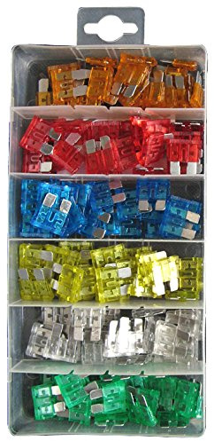 Pearl PXP100 Assorted Auto Blade Fuses (120 Pieces)