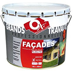 OXI Peinture façade proxylith 10l Blanc