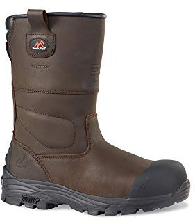 Rock Fall RF70/011 Unisex Texas Safety Boot, Brown, 11 UK