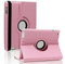 PHONILLICO® Coque Rotative 360° Rose pour iPad Air 2 - Coque Housse Etui Protection Rotation 360 Degres Fonction Portrait Paysage