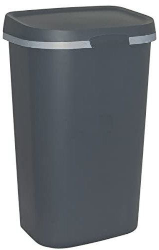 Curver Mistral Flat 50 Liter Bin a, Plastik, Grey, 1.1000000000000001 x 1.1000000000000001 cm