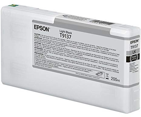 Epson T9137 Light Black Ink Cartridge 200 ml
