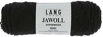 Lang Yarns Jawoll 0004 schwarz
