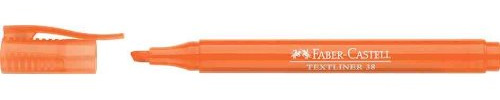 FABER-CASTELL Textmarker TEXTLINER 38, orange VE=12