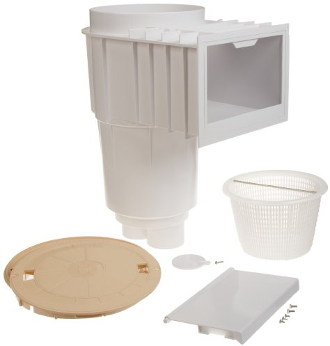 Hayward SP10712S10 2-Inch Socket Skim Master Skimmer with Round Tan Cover and Collar