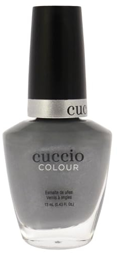 Cuccio Colour Colour Nail Polish - Triple Pigmented Formula - For Rich And True Coverage - Gives Ultra-Long-Lasting And High Shine Polish - For Incredible Durability - Soaked In Seattle - 0.43 Oz